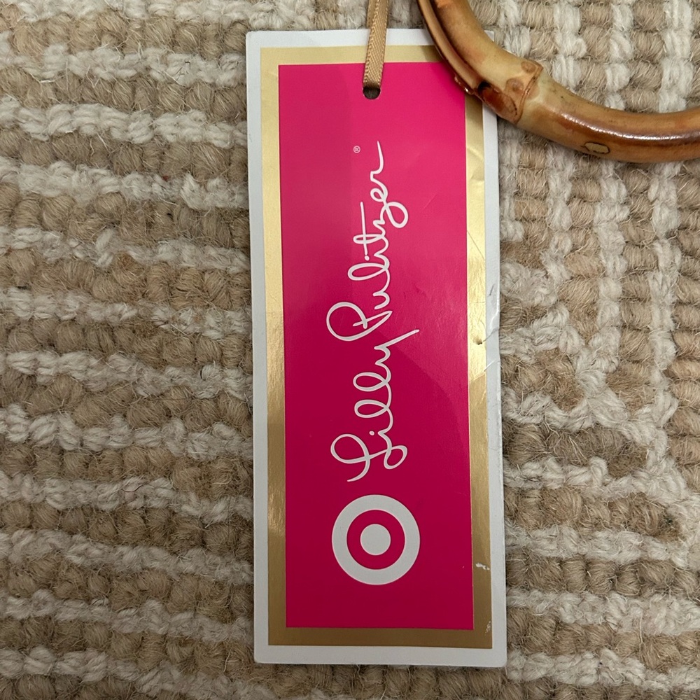 Lilly Pulitzer at Target Green and Pink Floral Wristlet - Picture 3 of 4